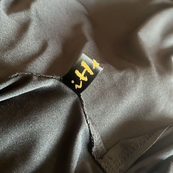 Very simple long black dress/Size S - Picture 8 of 13